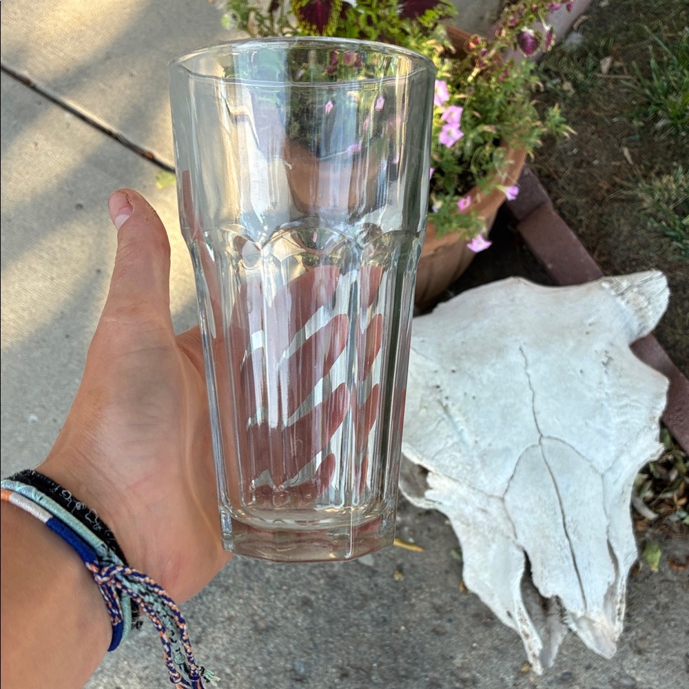 Clear Glass Tumbler